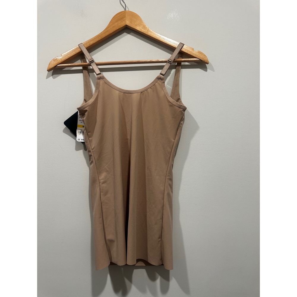 Wacoal Shape Hope on a Hanger Cupless Shape Camisole Tan Beige 802065 Medium NWT